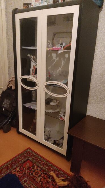 вешалка стойка для одежды напольная в икеа: Şüşəli dolab vitrini lalafo.az -da вешалка стойка для одежды напольная в икеа: Şüşəli dolab vitrini