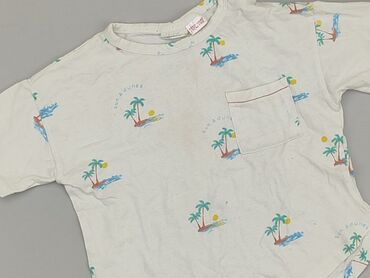 letnie sukienki szyfonowe: T-shirt, Zara, 1.5-2 years, 86-92 cm, condition - Good