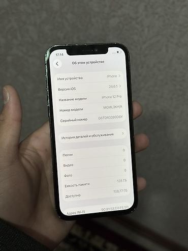 iphone plus: IPhone 12 Pro 128 гб 100% Состояние видно на фотках Face ID ❌ В — 6