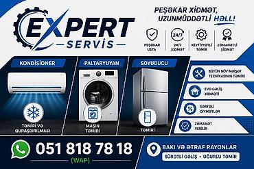 кондиционер ремонт: Expert Servis – kondisioner, soyuducu və paltaryuyanların peşəkar — 3