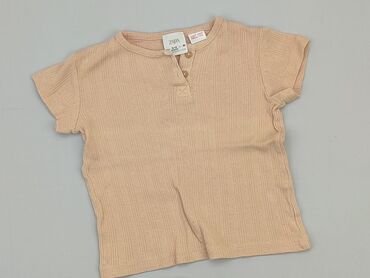 letnie sukienki szyfonowe: T-shirt, Zara, 9-12 months, condition - Very good