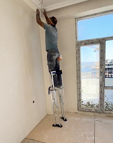 qedimi balta: Alüminium ustaların “stilts” – tavan və hündür işlər üçün yeriş tayası — 1