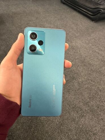 мобильные телефоны 2000: Redmi, Redmi 12 5G, Колдонулган, 256 ГБ, түсү - Көгүлтүр, 2 SIM
