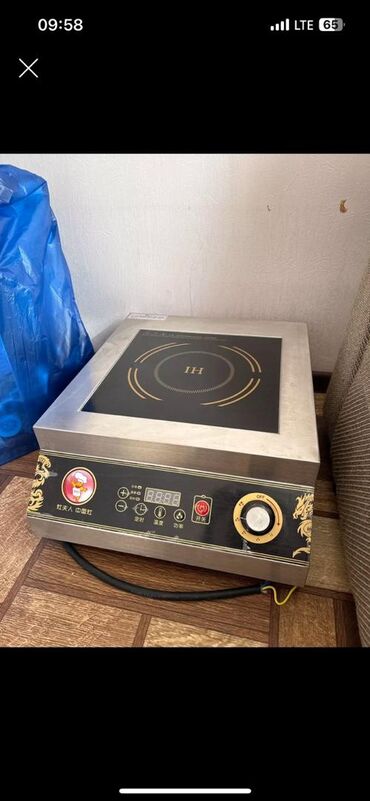 аппарат для жарки мяса для шаурмы: Продаю индукционная плита 5 кВт новая цена 20000 сом