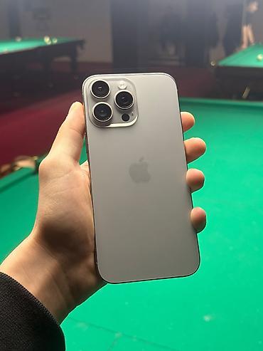telefon satlsl: IPhone 16 Pro Max, 256 GB, Gümüşü, Simsiz şarj — 1