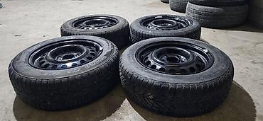 балон уаз: Железные Диски R 15 AMG, Комплект, отверстий - 5, Б/у — 9