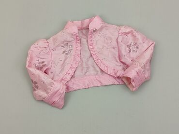 różowy sweterek: Bolera 7 lat, stan - Dobry