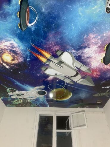 Натяжной потолок: Натяжной потолок Глянцевое, Матовое, 3D потолки Бесплатная консультация, Бесплатный замер, Гарантия — 5