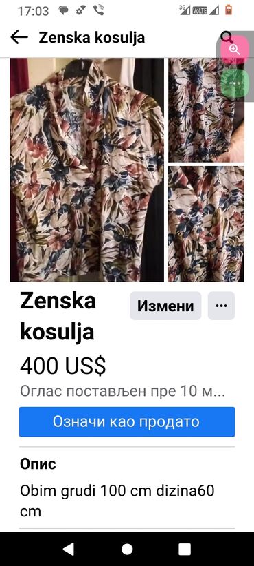 push up helanke novi sad: Amnesia, XL (EU 42), Viscose, Floral, color - Multicolored