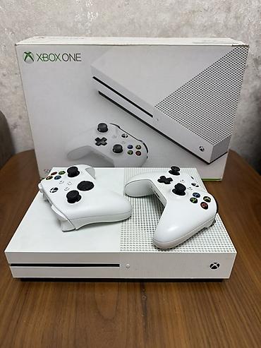 xbox satış: Xbox One S (White) oyun konsolu dəsti Hediye verilir FORZA 5 oynu — 2