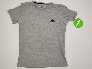 czarne dresy: Adidas, T-shirt damski, rozmiar S — 2