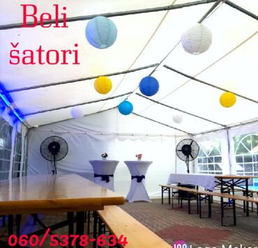 Organizacija događaja: Započnite svoj događaj s elegancijom i stilom uz naše bele šatore! — 13