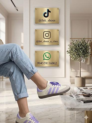 samba ayaqqabı: Məhsul: Qadın idman ayaqqabısı – Adidas Samba stili Təsvir: - — 1