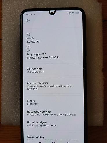 note 50: Redmi Note 11, 128 GB, rəng - Mavi — 3