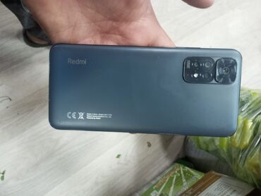 xiaomi redmi note 11s qiymeti: Xiaomi Redmi Note 11S, 128 ГБ, цвет - Черный, 
 Отпечаток пальца, Две SIM карты, Face ID