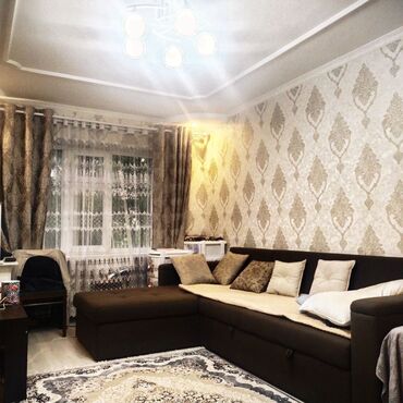 квартиры в районе бишкек парк: 2 комнаты, 42 м², Индивидуалка