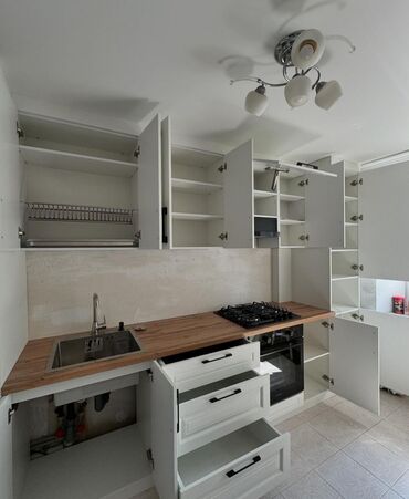 Sifarişlə mətbəx mebeli: Mətbəx mebellərinin sifarişi Mətbəx mebellərinin birbaşa mebel — 17