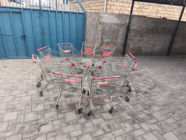 Mağaza arabaları: 100 l, Metal, İşlənmiş — 4