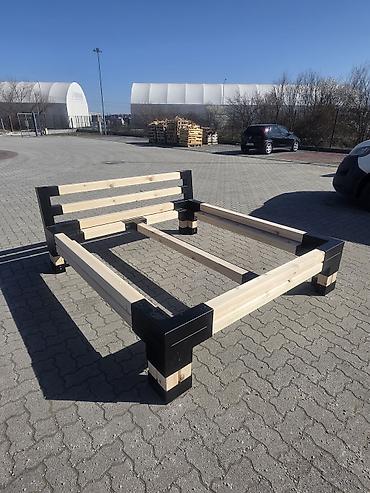 Ostali nameštaj: Masivni drveni kreveti - Masivni kreveti od laminiranih greda — 3