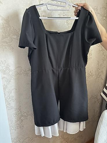 балетка новый: Qara rəngli qadın kombinezonu - Modell: Romper/kombinezon, mini — 3