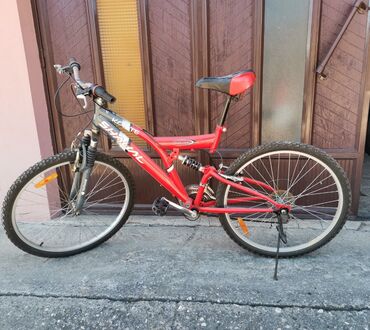 crvena: Bicikla, kao nova, 26", 21 brzina