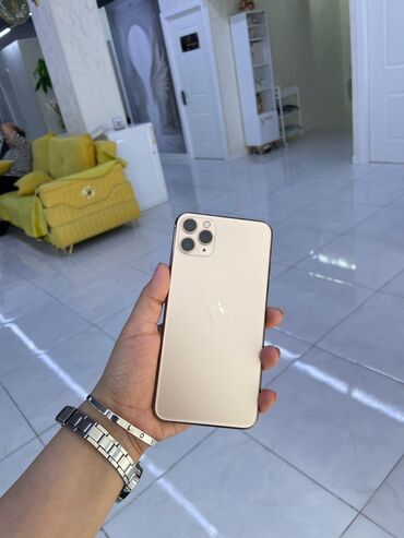 Apple iPhone: IPhone 11 Pro, Qızılı, Face ID