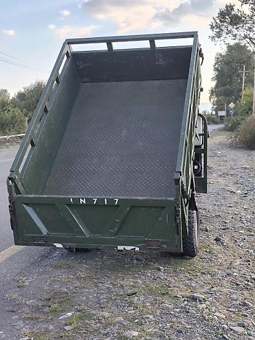 radius teker merkezi: NN717 yükdaşıyan üçtəkərli mini-dampper - Rəng: hərbi-yaşıl, tam — 4