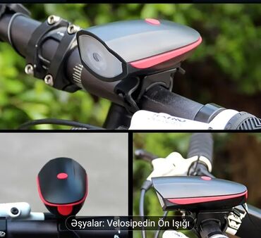 siqnal sesleri: Orlite LED Velosipedin Baş İşığının - Super Parlaq, Batareya ilə