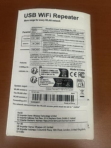 Masaüstü kompüterlər və komponentlər: USB WiFi Repeater – WLAN şəbəkənizin əhatə dairəsini artırmaq üçün USB — 2