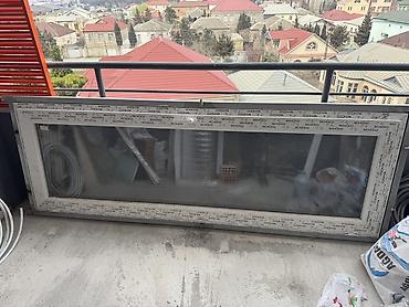 plastic qapi: Schüco PVC pəncərə çərçivəsi və şüşə paket nett qapının — 3