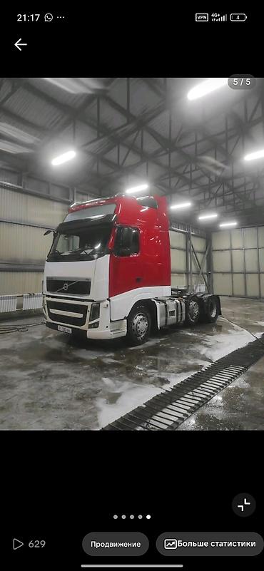 Volvo: Тягач, Volvo, 2011 г., Без прицепа — 6
