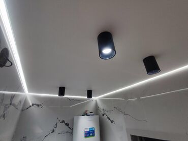 Натяжной потолок: Натяжной потолок Глянцевое, Матовое, 3D потолки Бесплатный замер, Гарантия, Монтаж — 14