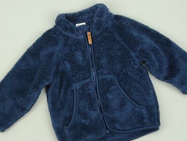 bluzka z falbanką na ramieniu: Sweatshirt, H&M, 3-6 months, condition - Good