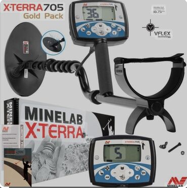 металлоискатель цена: Аппарат x terra 705 gold pack в отличном внешном и техничиском