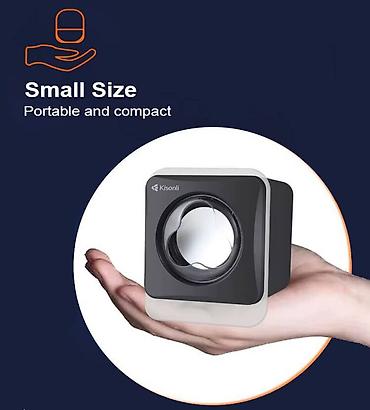 Колонки для ПК и ноутбуков: Компактные колонки для компьютера Kisonli V410 - отличное решение для — 15