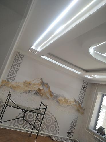 Штукатурка, шпаклевка: Шпаклевка стен, Шпаклевка потолков, Декоративная штукатурка | Венецианская, Леонардо, Мокрый шелк Больше 6 лет опыта — 18