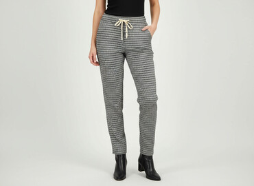 Women's Pants: Unisono, Spodnie materiałowe damskie, rozmiar M