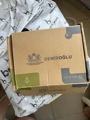 simistel: Demiroğlu qızılı rəngli lavabo qarışdırıcısı yenidir, istifade — 3