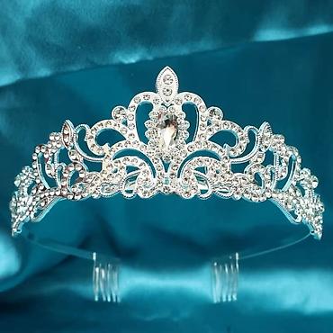 ogrlice prodaja: 05. Luksuzne dijademe/krune sa kristalima – elegantni ukrasi za kosu — 3
