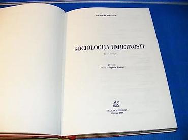 gitare cena: SOCIOLOGIJA UMJETNOSTI 1-2 Arnold HauserŠKOLSKA KNJIGA - Zagreb1986 — 2