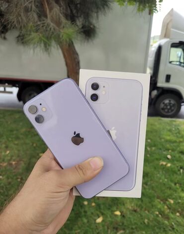 iphone 6 gəncə: IPhone 11, 64 ГБ, Deep Purple, Гарантия, Face ID, С документами