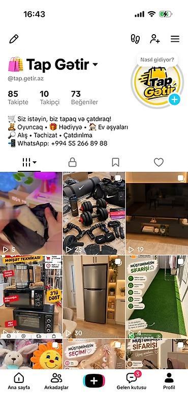 Tap Gətir – istədiyiniz məhsulları tapıb ünvanınıza gətirən xidmət