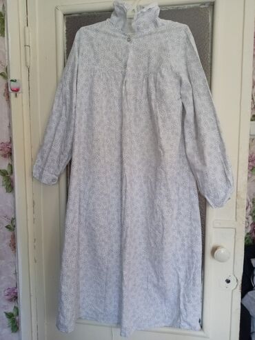 böyük ölçülü qadın kardiqanları: Ночная пижама, хлопок, 48 размер, новая