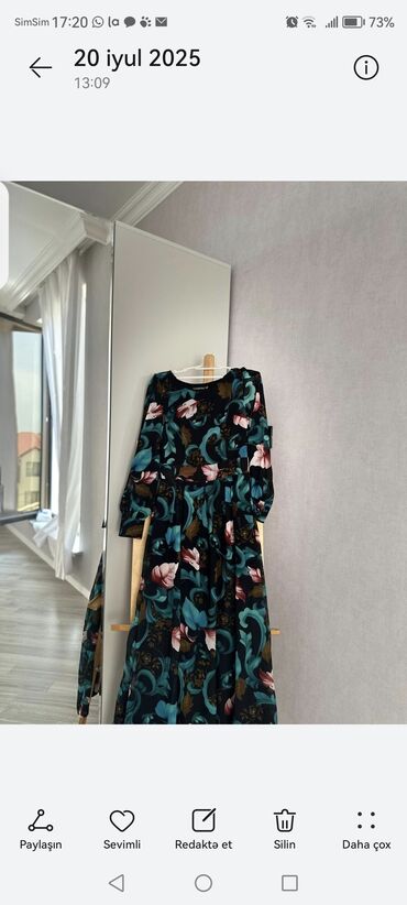 Dəstlər, kostyumlar: Ziyafət donu, Maksi, Massimo Dutti, M (EU 38)