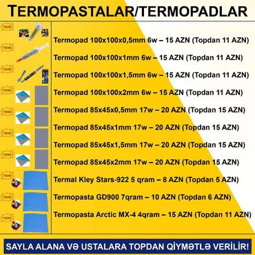 Digər kompüter aksesuarları: Kompüter hissələri və aksesuarlar qiymətlər şəkillərdə göstərilib — 15