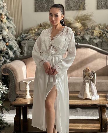 Пеньюары: ⠀пеньюары двойки СО СКИДКОЙ! Вместо 2600 за 2000 сомов ⠀ Комплект — 4