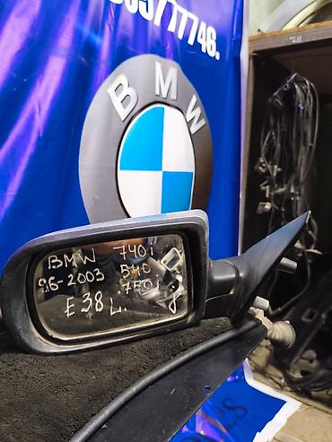 e38: Боковое левое Зеркало BMW Б/у, Оригинал — 2
