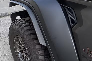 Обвес: Комплект расширителей/накладок на колесные арки (4 шт.) Jeep Wrangler — 4