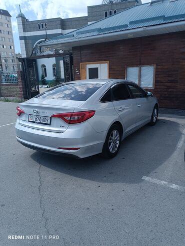 hyundai santa fe бишкек цена: Hyundai Sonata: 2017 г., 2 л, Типтроник, Газ, Седан
