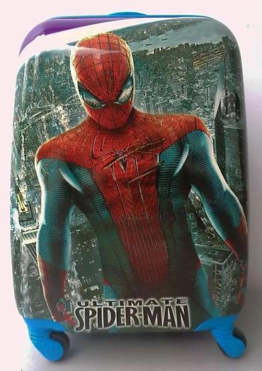 Rančevi, torbe i koferi: Dečiji kofer na točkiće – Ultimate Spider-Man motiv - Čvrsta — 2